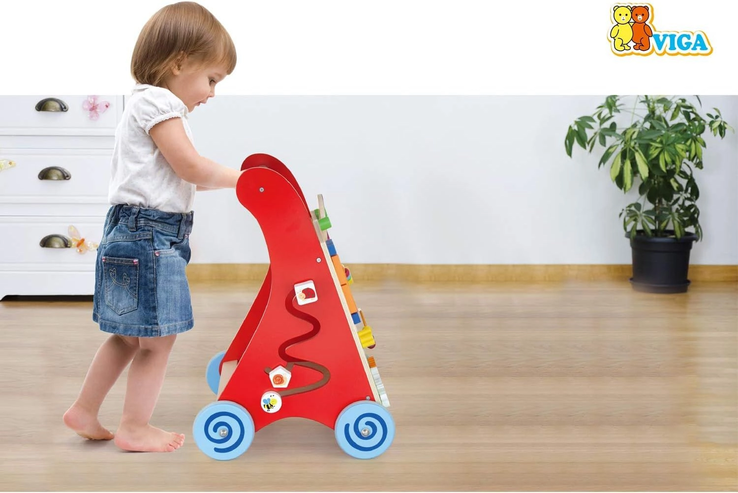 Activity Baby Walker - 3+ Multi Colour