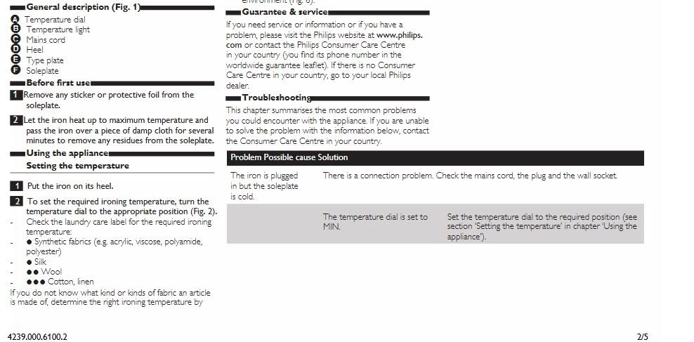 HD1172 - Iron 1000 Watt Black