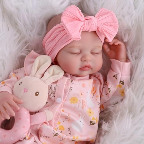 Reborn Baby Doll - 20 Inch Vinyl Sleeping Ages 3+