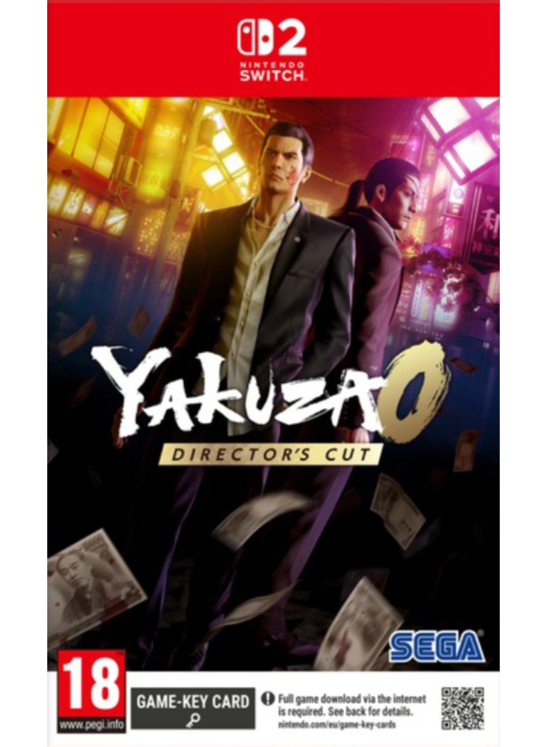 Yakuza 0 Director's Cut - Nintendo Switch