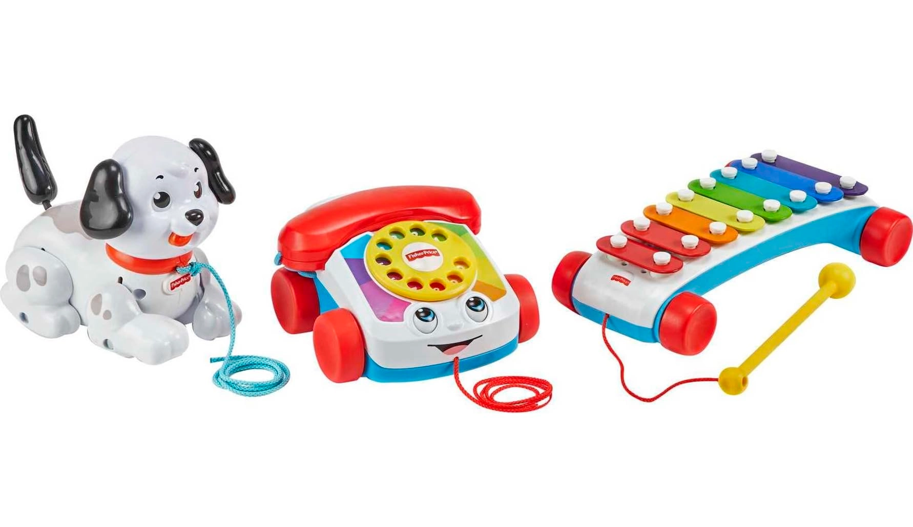Fisher-Price Pull-Along Basics Set - 1+ years 3 pieces