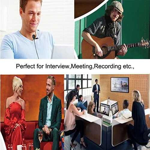 Lavalier Lapel Clip USB Microphone