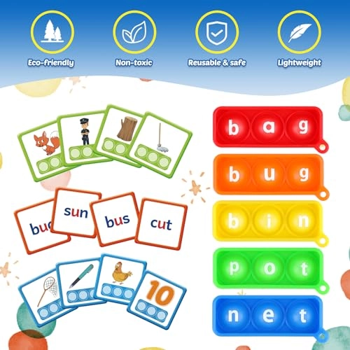 CVC Word Game - 3 years and up 40 pieces