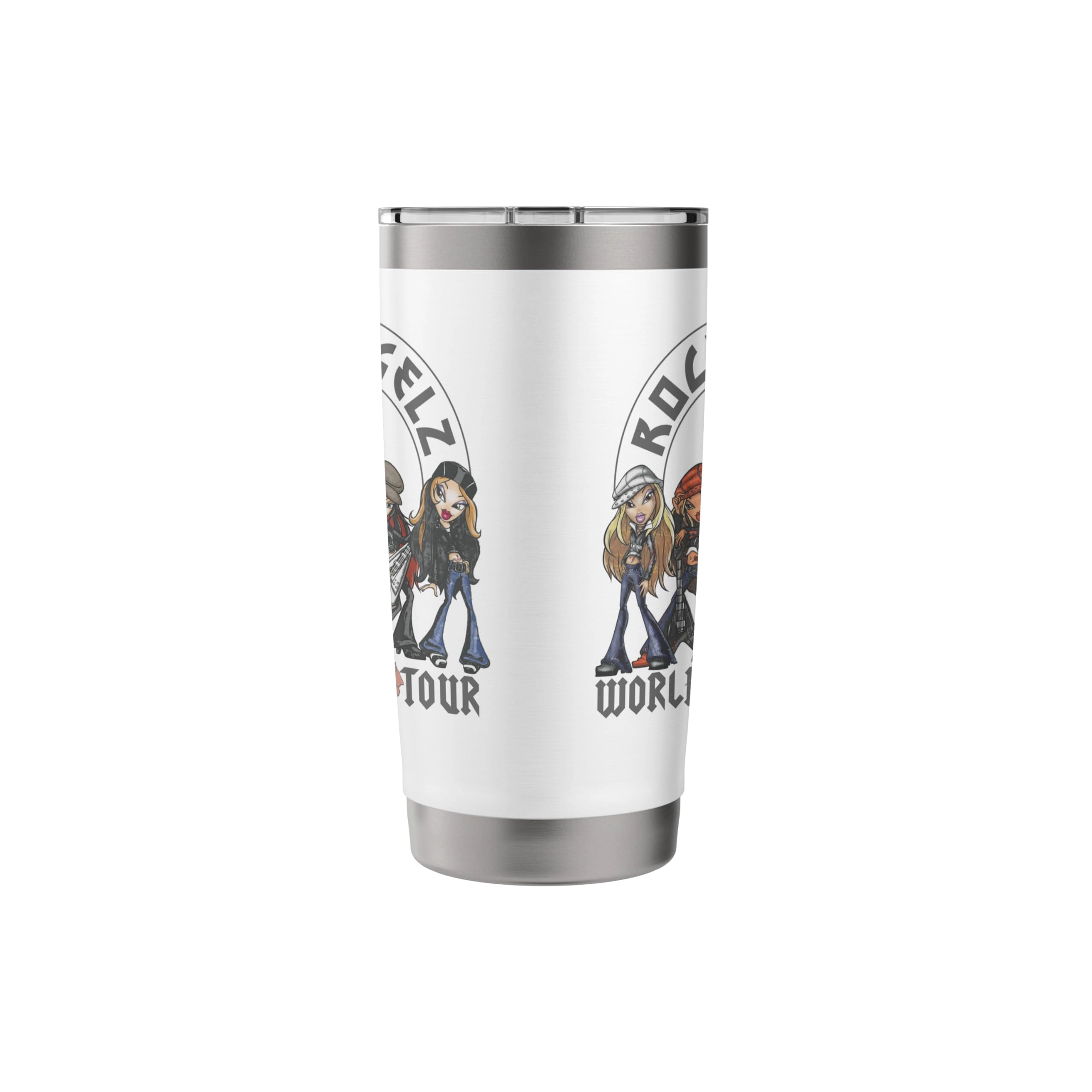 Stainless Steel Rock Angelz World Tour 2005 Poster Insulated Tumbler - 591ml