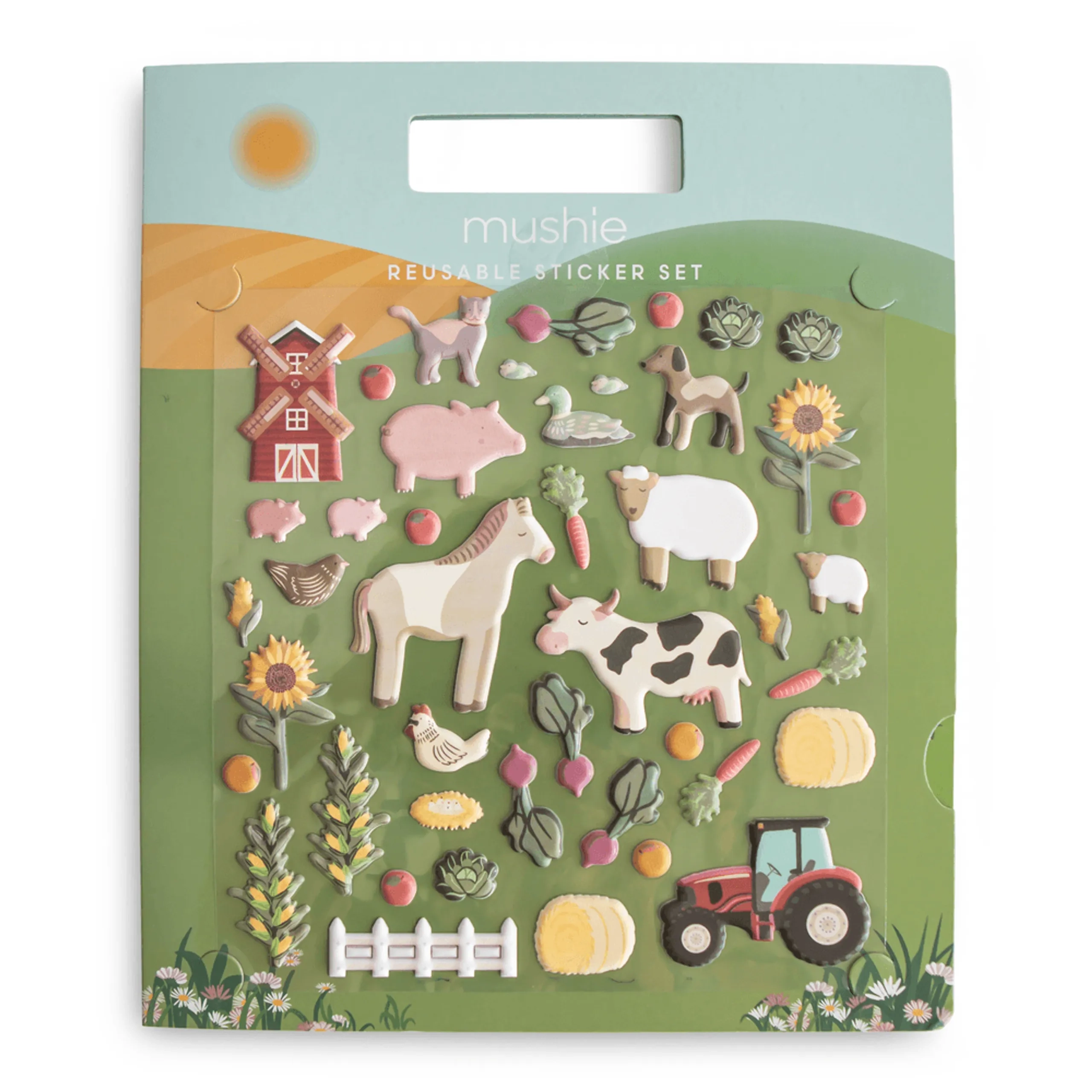 mushie Reusable Sticker Set - 50pcs