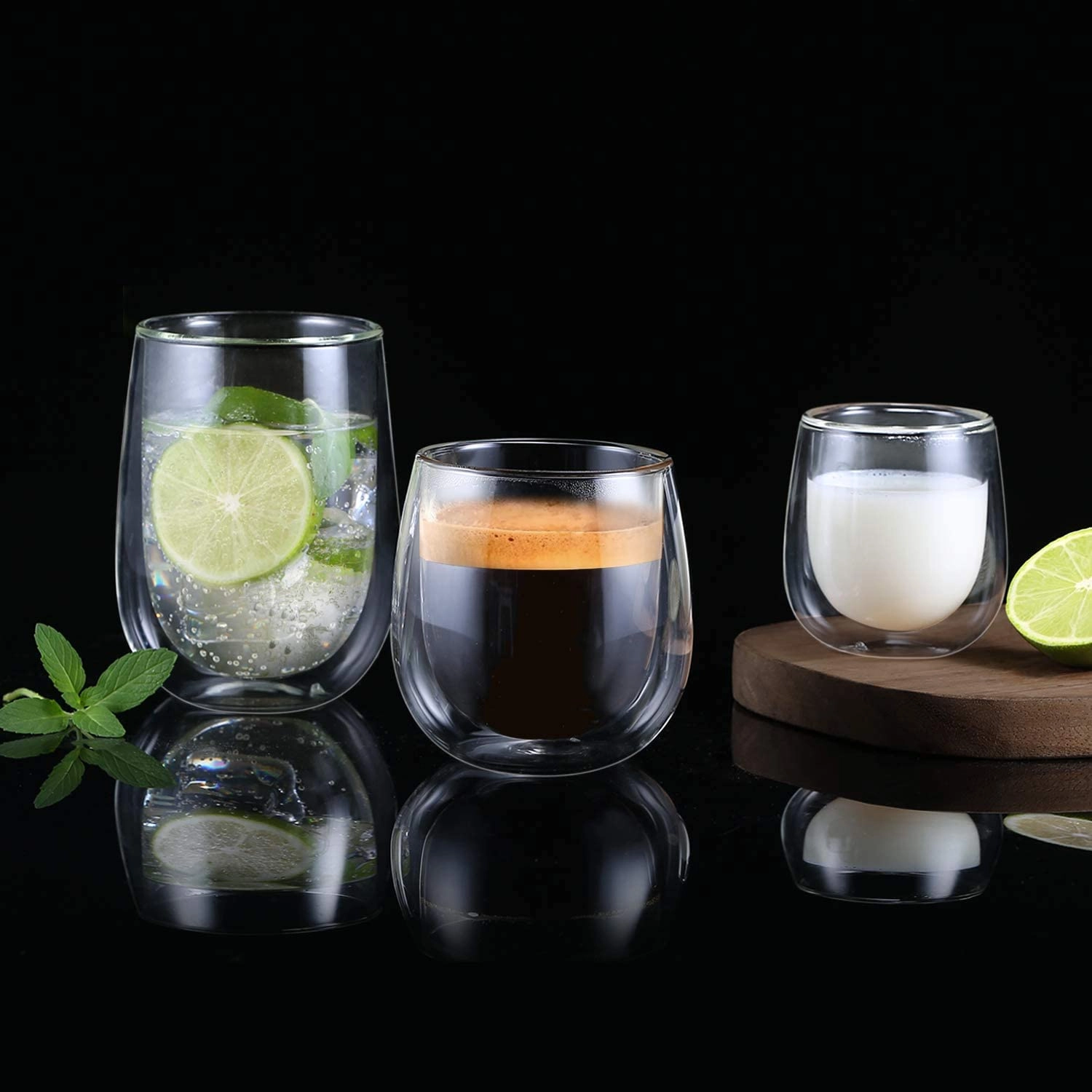 Espresso Cup - 2 pcs - Double Wall - 120 ml