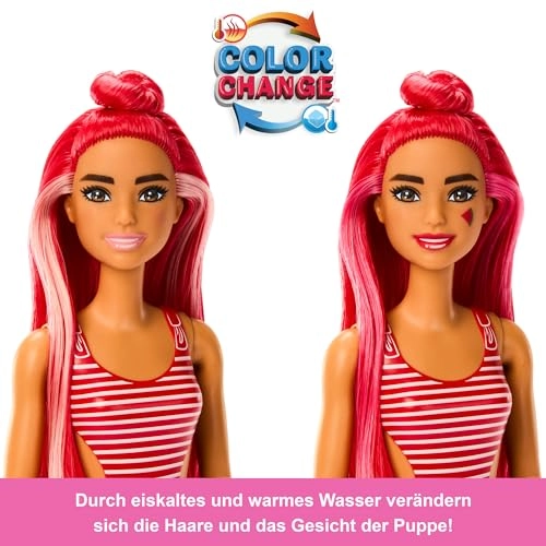 Barbie Pop Reveal Fruit Series Doll - Watermelon Crush 8 Surprises