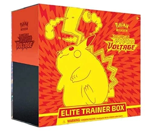 Sword & Shield Vivid Voltage Elite Trainer Box - 8 booster packs