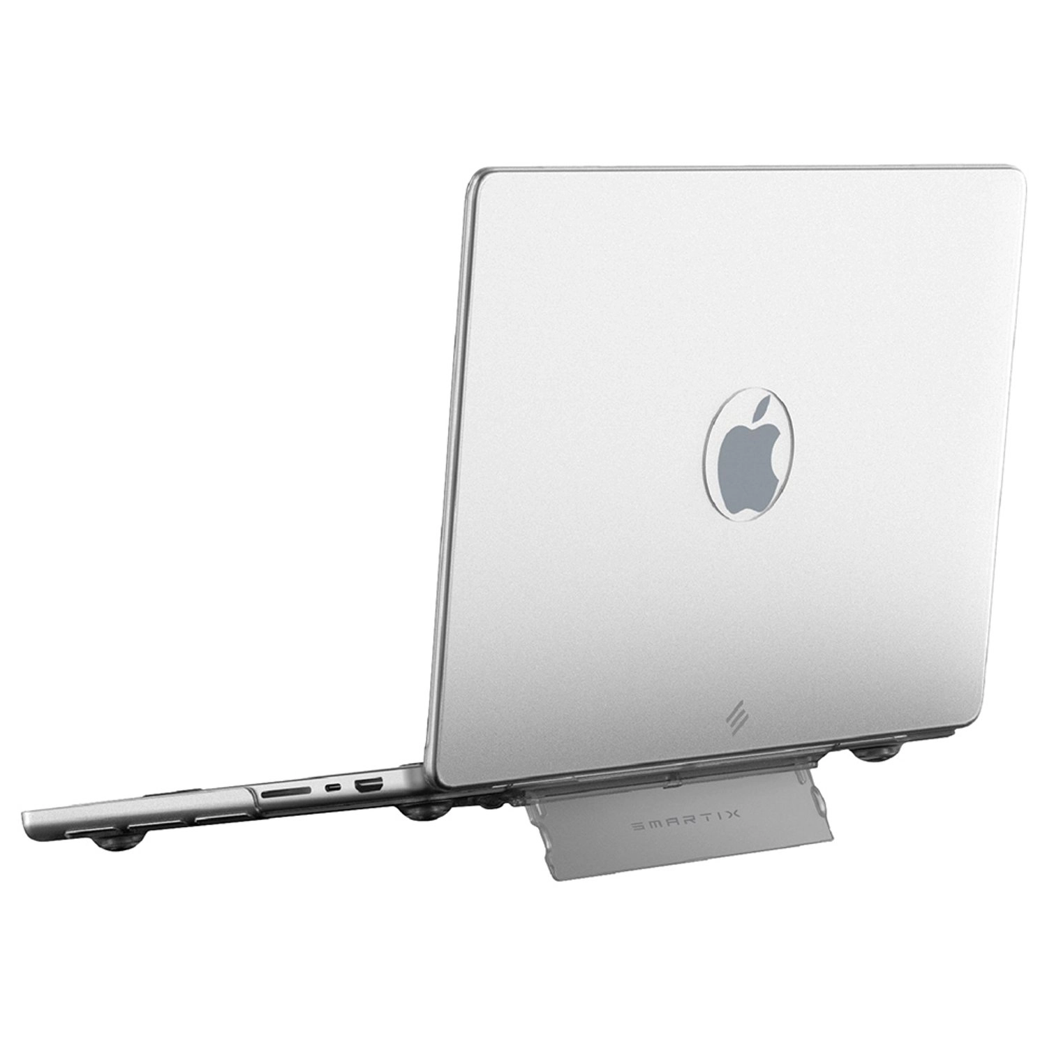 Matte Transparent Shell with Stand for Macbook Air 15-inch