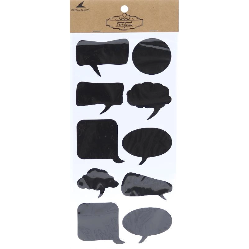 Chalkboard Sticker - Card Stock Paper 9 Pieces
