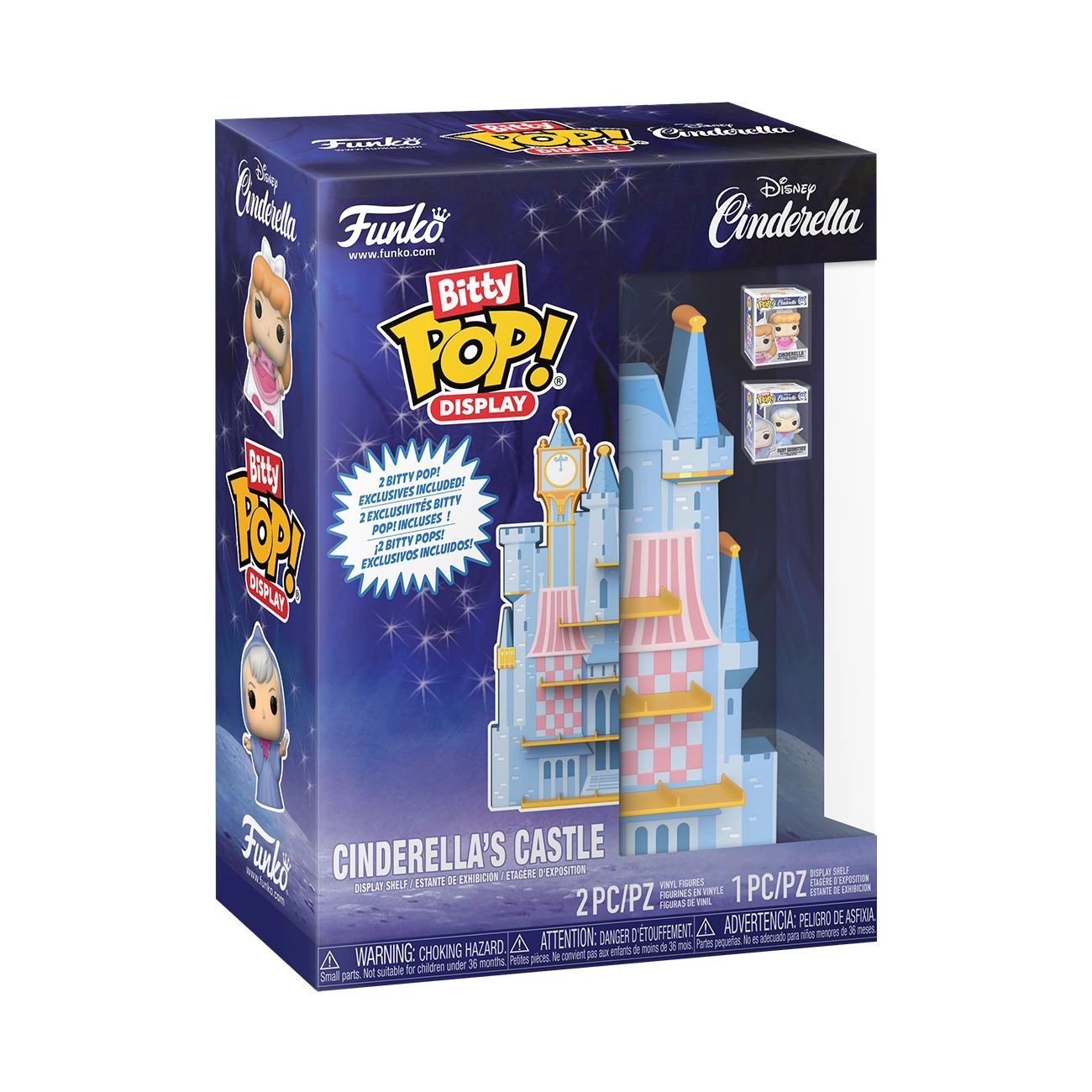 FUNKO TOYS Bitty Pop! Display Cinderellas Castle - 2.3 cm (2.3 cm) (FU85511)