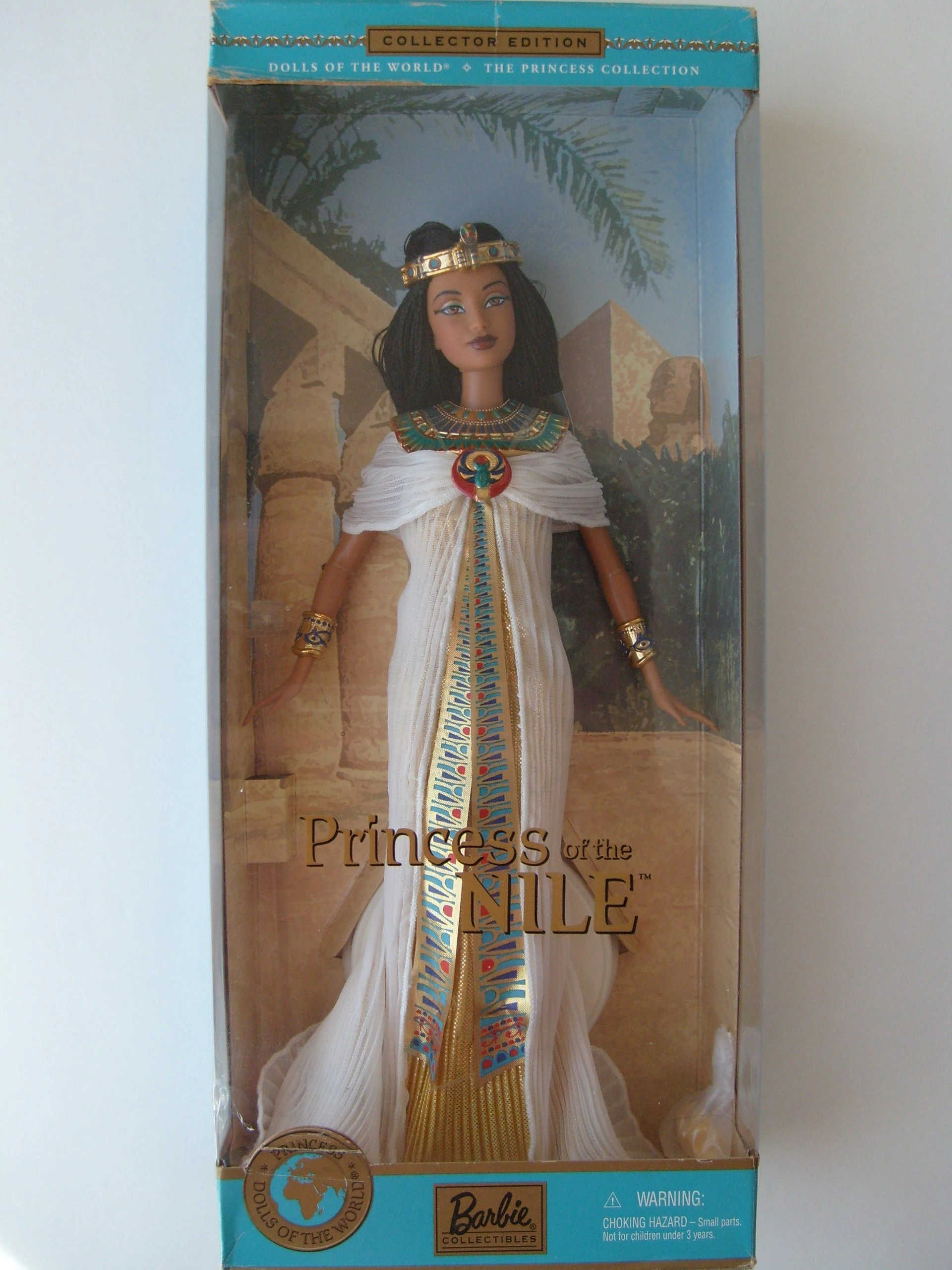 Mattel Princess of the Nile Barbie Doll - Plastic Dolls of the World Ages 14+