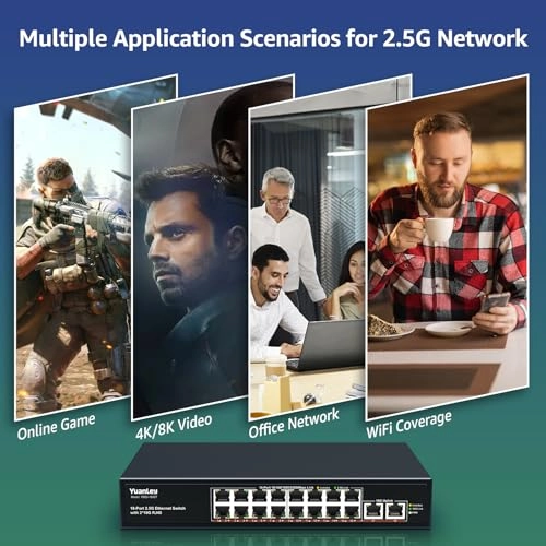 YS25-1602T-EU 18-ports