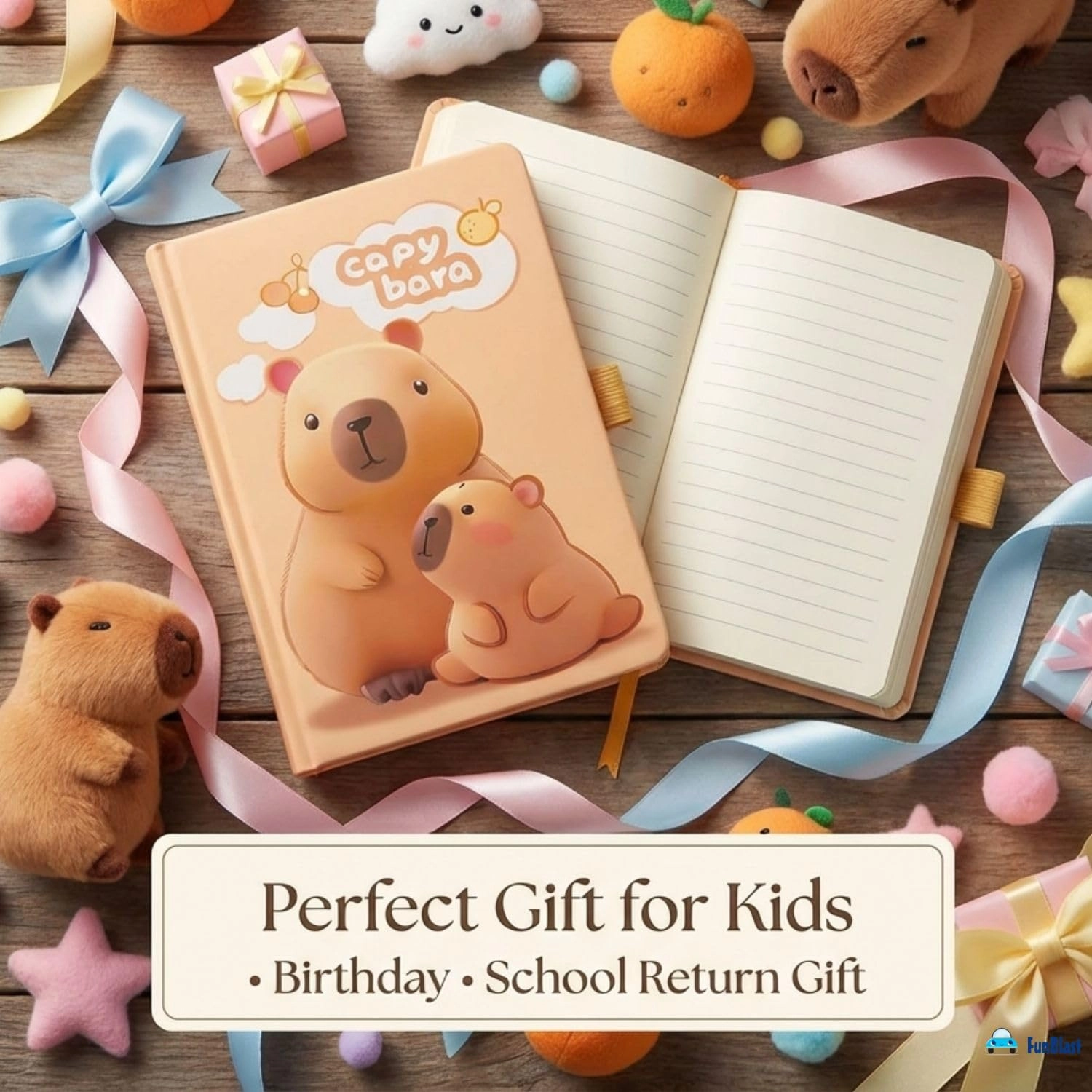 Capybara Diary for Girls