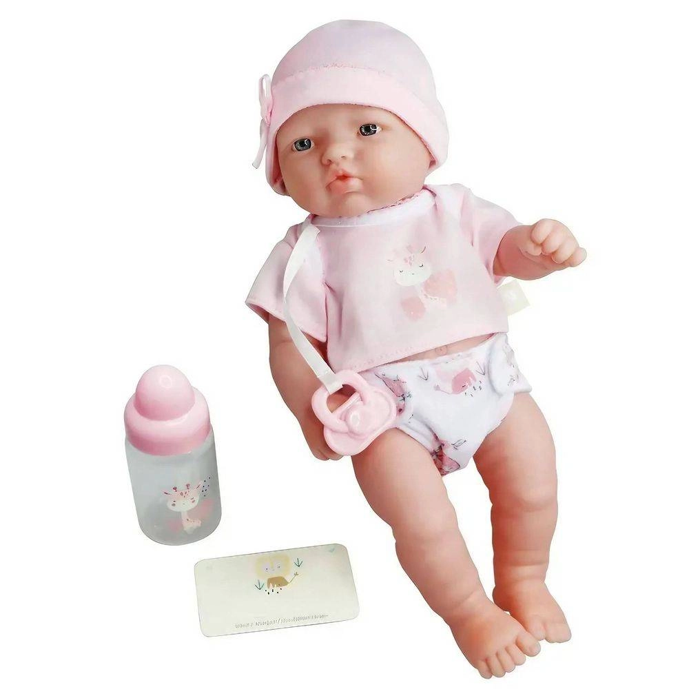La Newborn Baby Doll Gift Set - 12" Pink Ages 2+