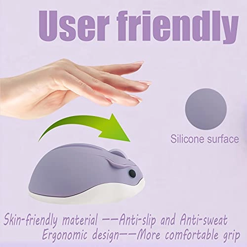 Cute Hamster Shaped Animal Mouse - Wireless