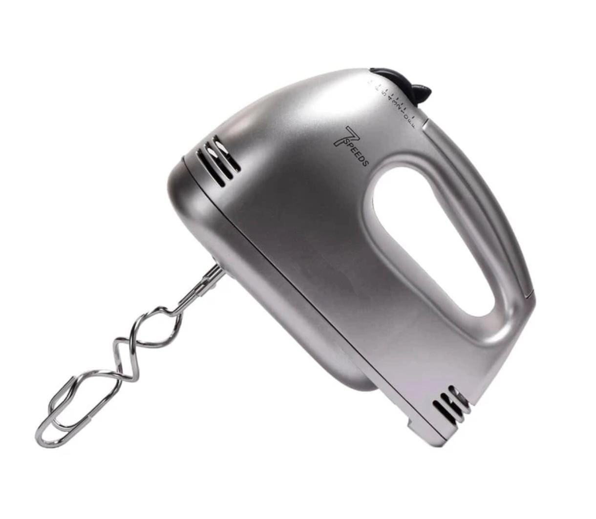 Hand Mixer - 7 Speed Stainless Steel Bowl 2 Beaters