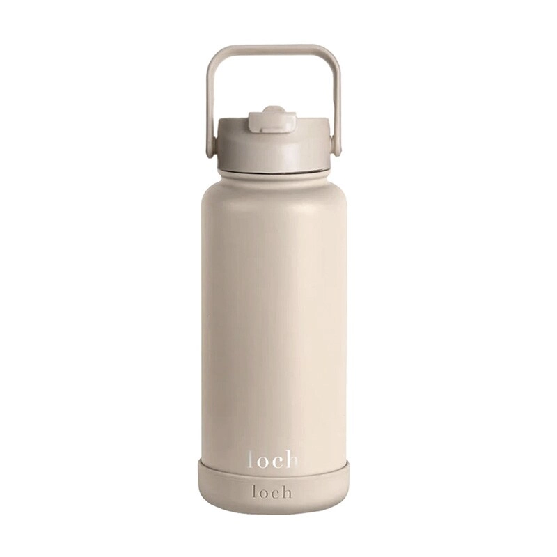 LOCH Stainless Steel Bottle 900 ml - 2-in-1 Lid
