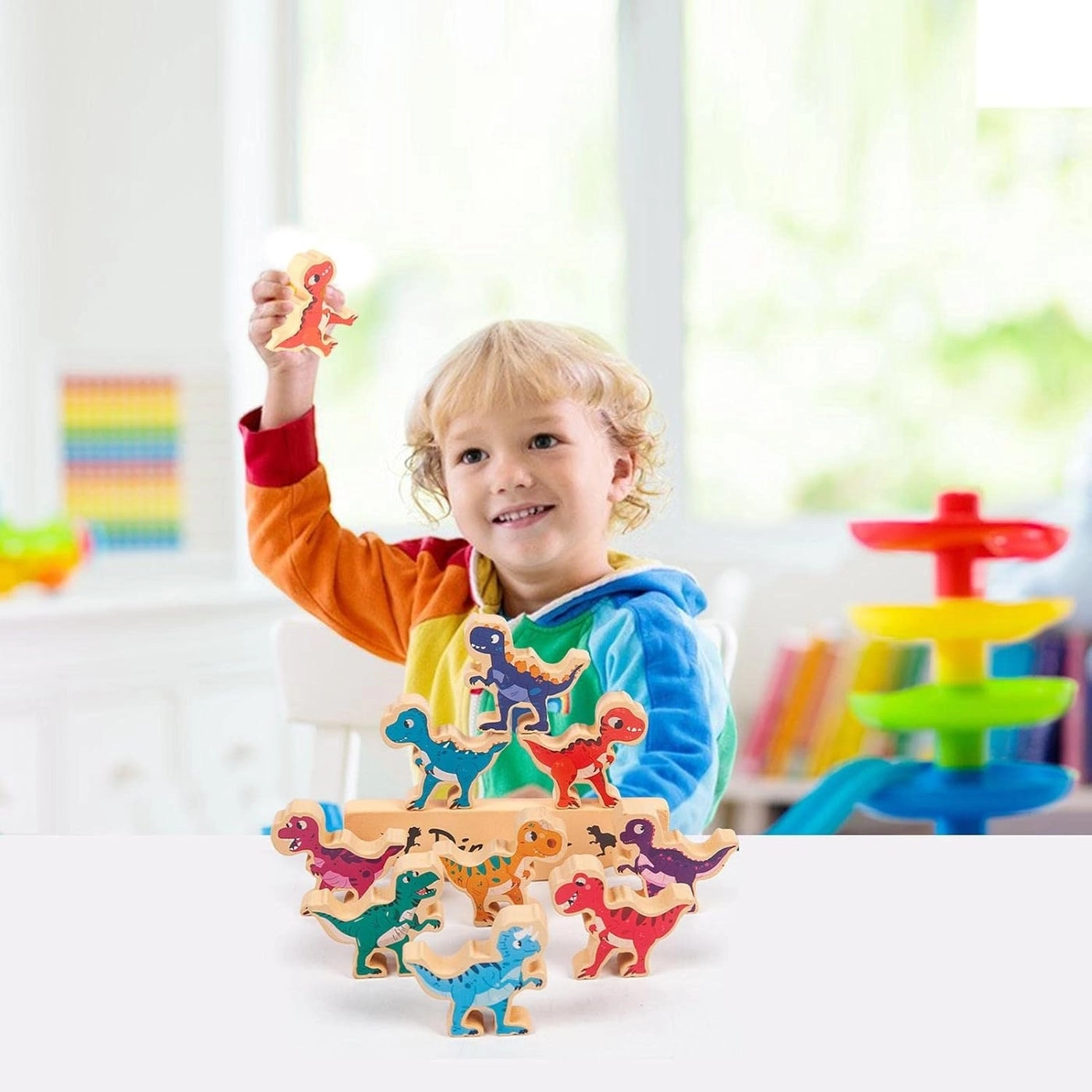 Dinosaur Balance Game - 36 months+ 9 pieces