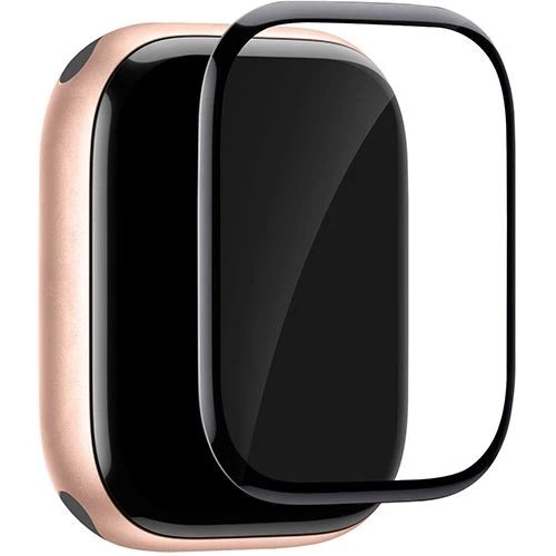PURO Screen Protector for Apple Watch 10 42mm - 9H Glass Black
