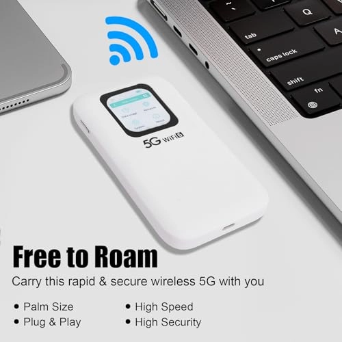 5G Mobile Wi Fi Hotspot - 5G WiFi6 2.77Gbps