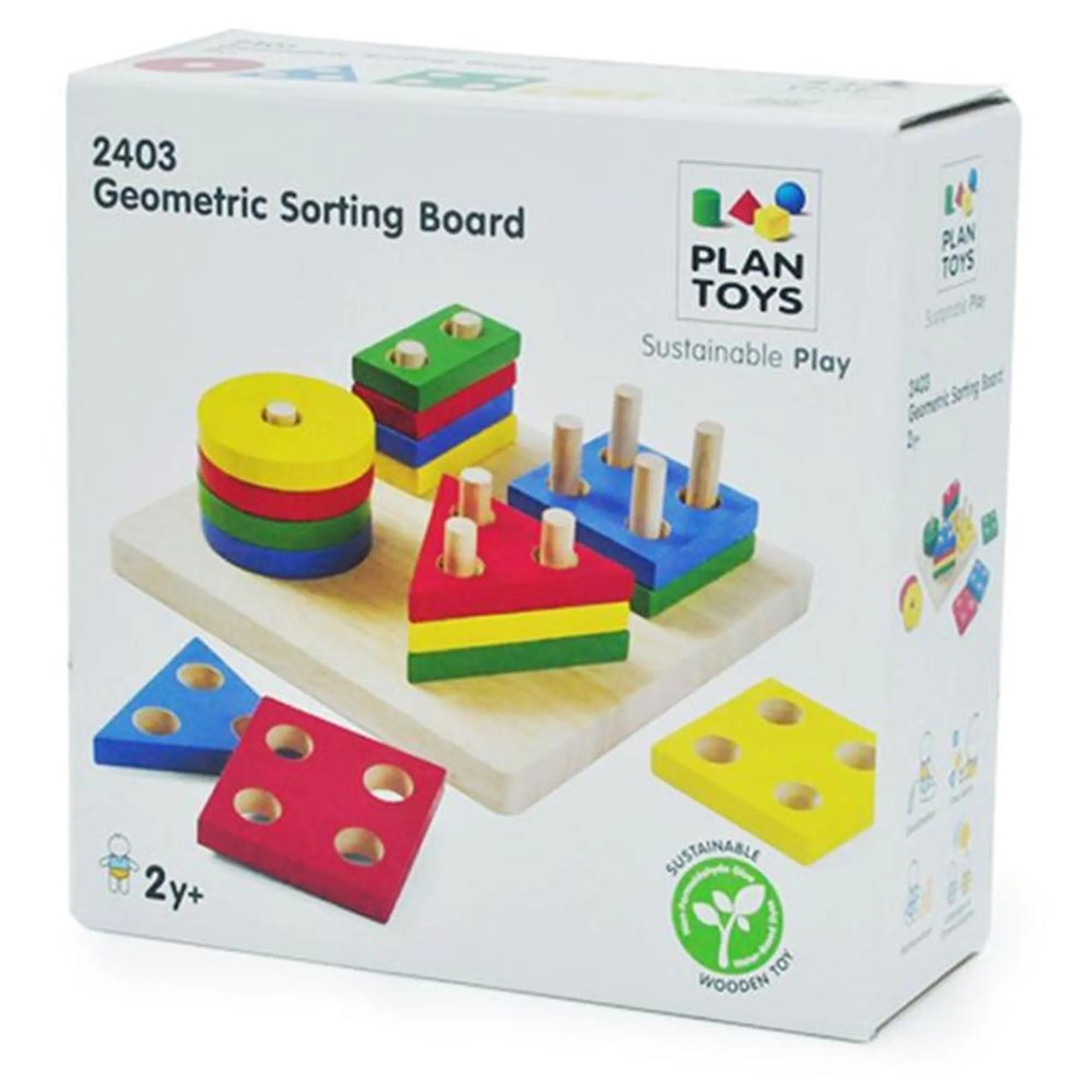 Geometric Sorting Board - 3 + 4 pieces