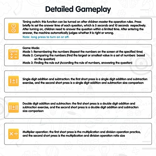 Math Games Toy - Kid 1.0 pieces