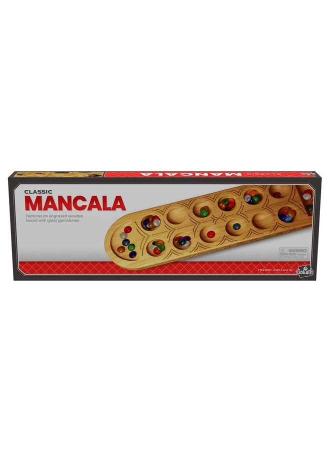 Pressman Classic Mancala - Fullsized Solid Wooden Board