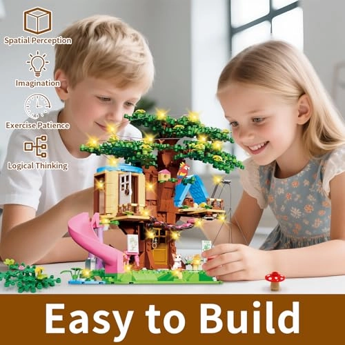Tree House Building Set - Forest Friends