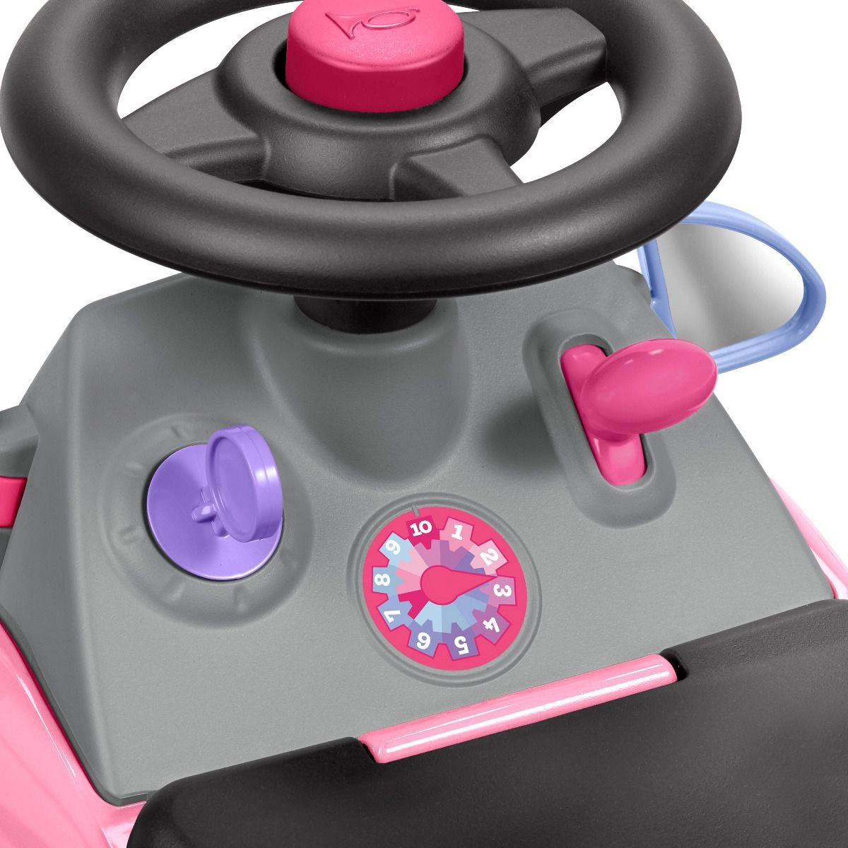 Creativity Push Car - Pink 1+