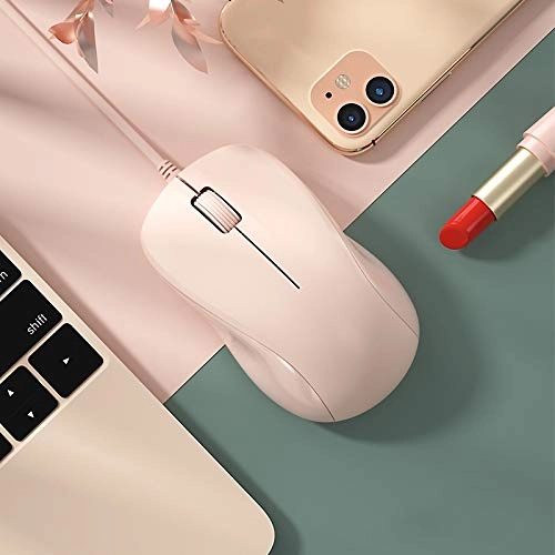 Silent Wired Computer Mouse - USB
