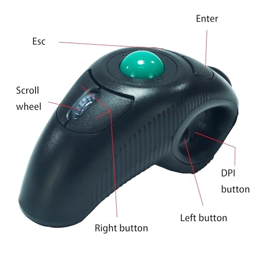 Y-10W Trackball Mouse - USB