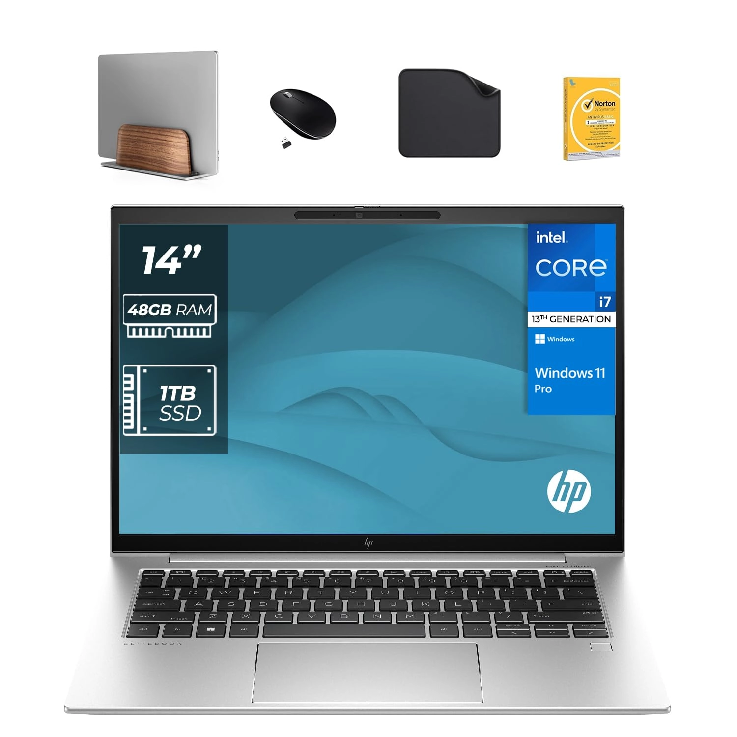 HP EliteBook 840 G10 - 14'' Core i7-1335U 48GB DDR4 1TB SSD