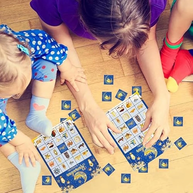 RAMADAN KAREEM BINGO GAME CARDS