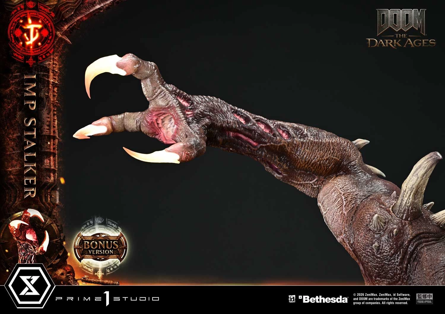 Imp Stalker - Doom: The Dark Ages - Ultimate Premium Masterline 1/4 Statue