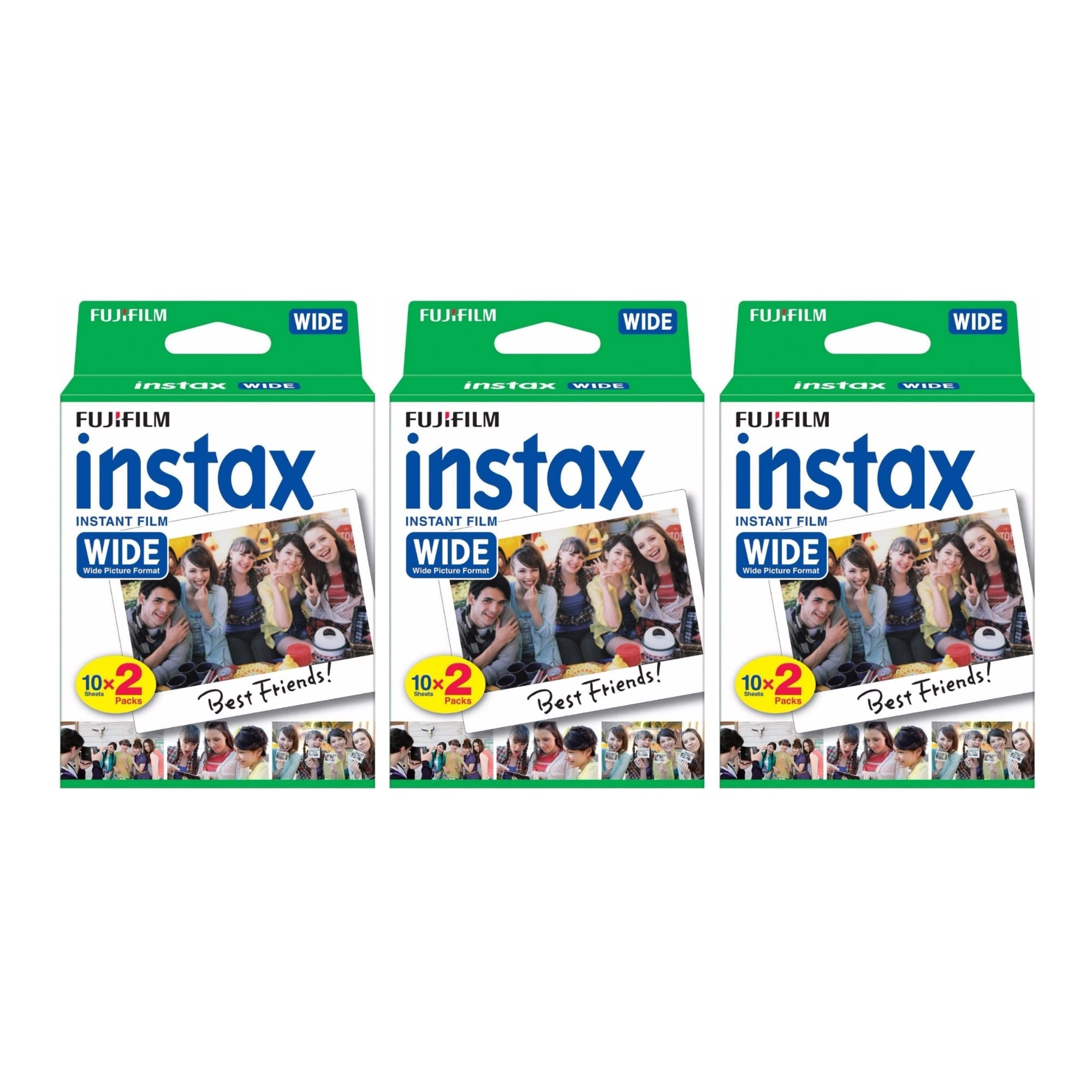 Instax Wide Film - 10 sheets 8.6 cm x 10.8 cm