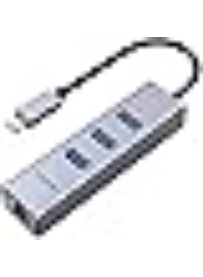 USB C Hub - 4K HDMI Gigabit Ethernet 3 USB 3.0