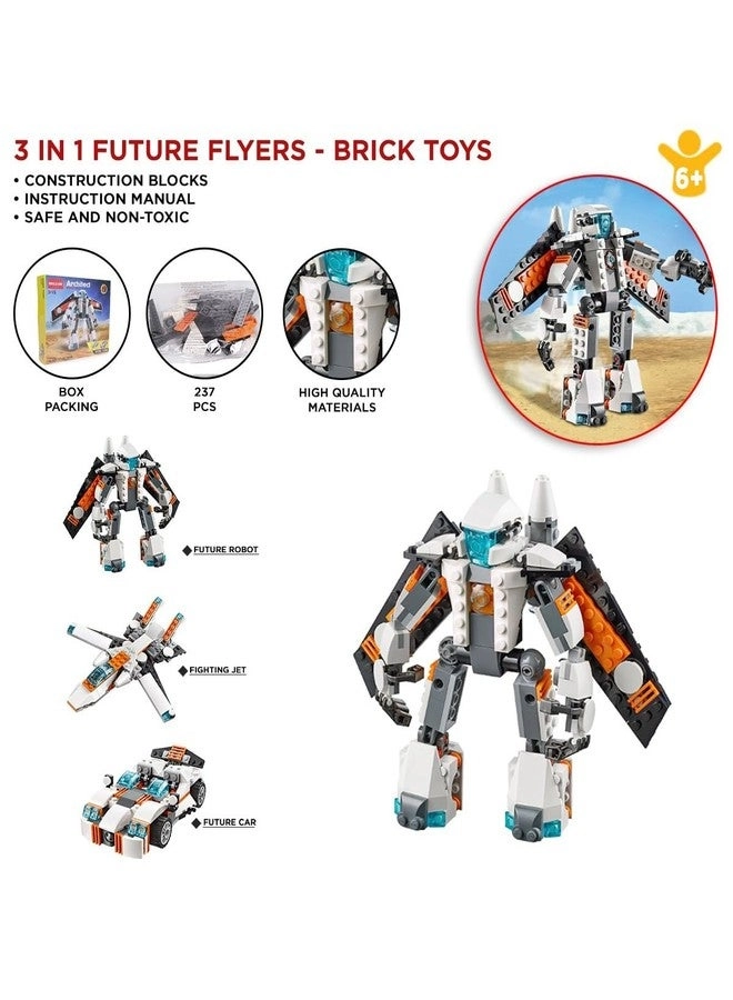 Future Flyers - Spaceman, Car & Plane Models 168+ pcs