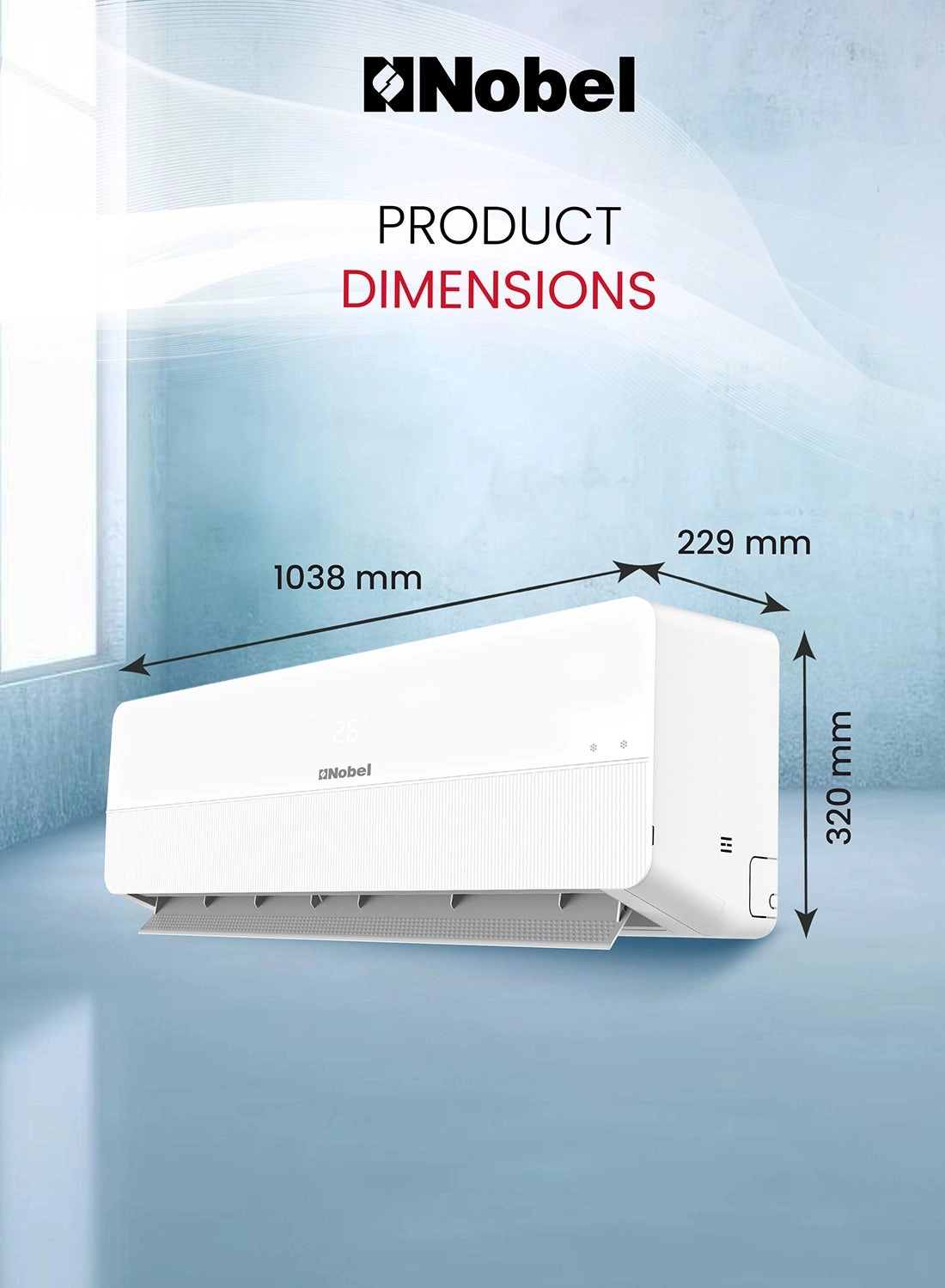 NSAC18VTL - 18000BTU R410 Inverter