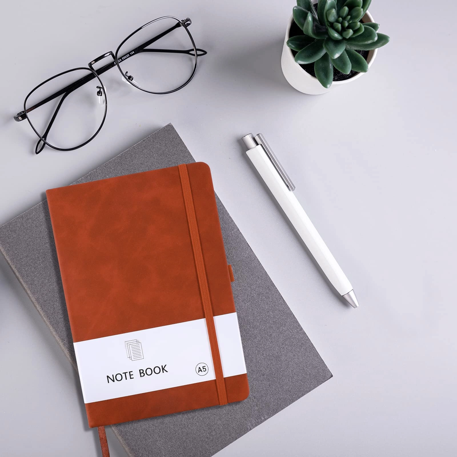 A5 Notebook A5 Hardcover - Lined 100 Sheets