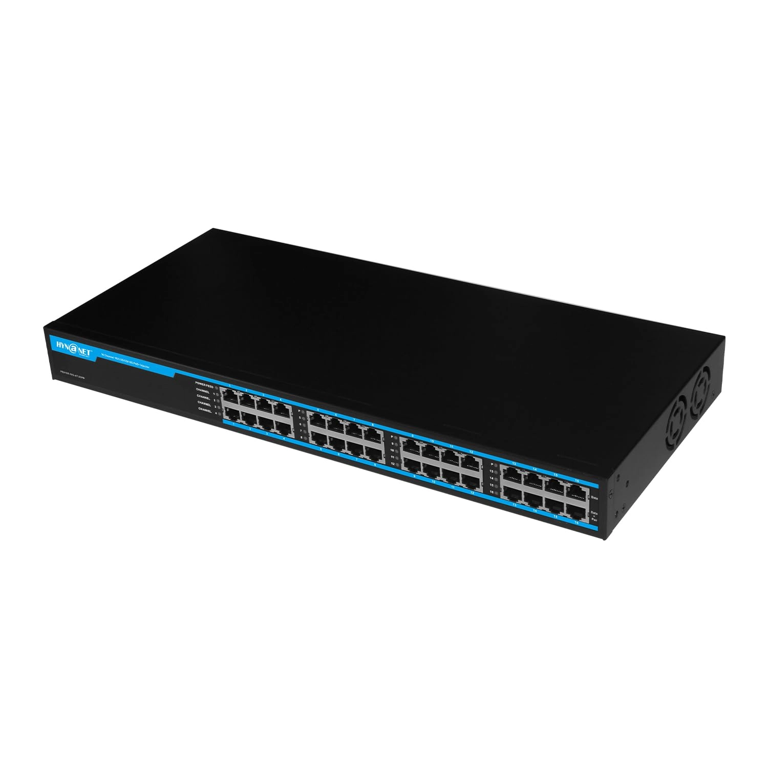 Shenzhen Hi-Net Technology Co., Ltd. PE916R-10G-AT-250W - 30W 16 ports IEEE802.3at/af 10G 250W