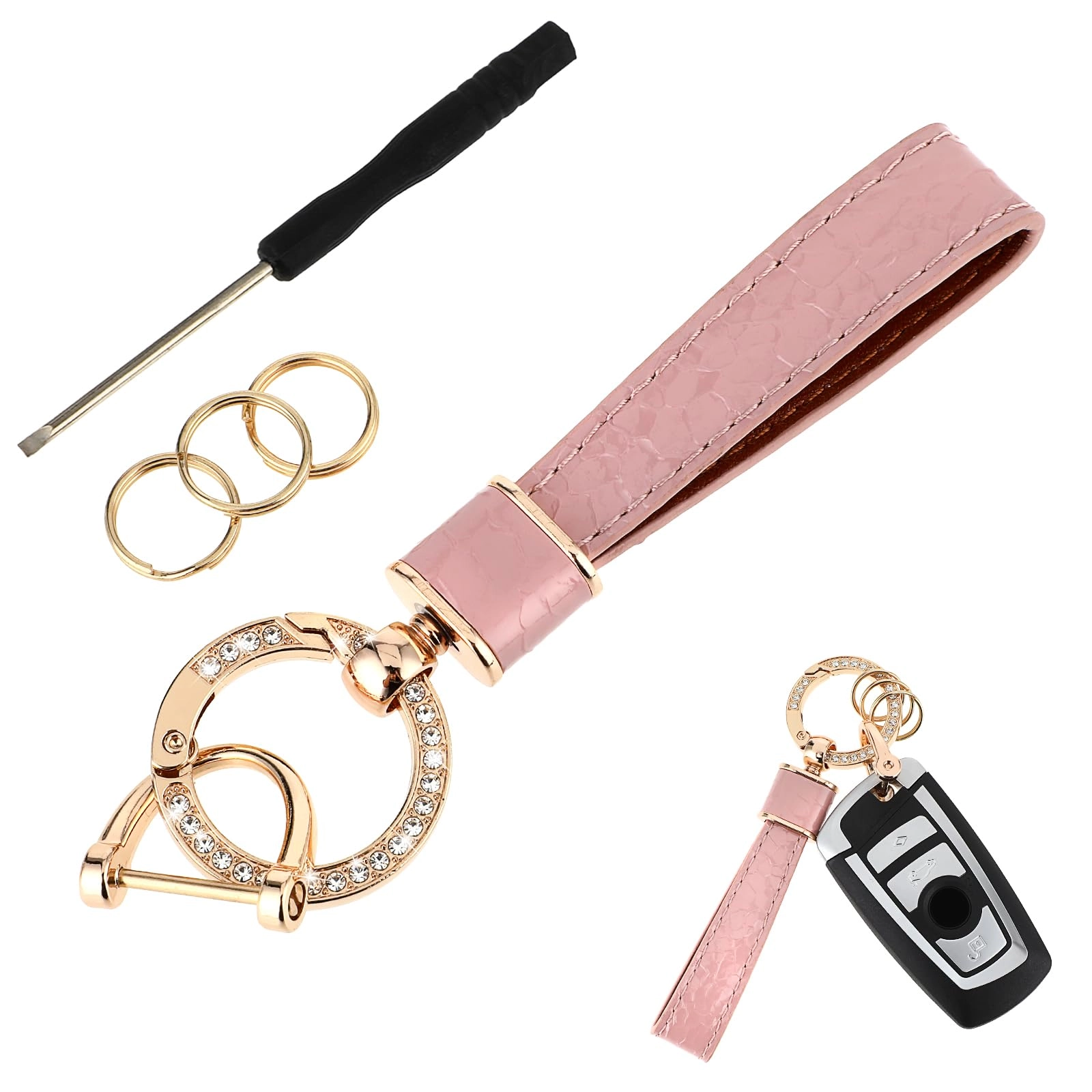 Leather Keychain - Vehicle