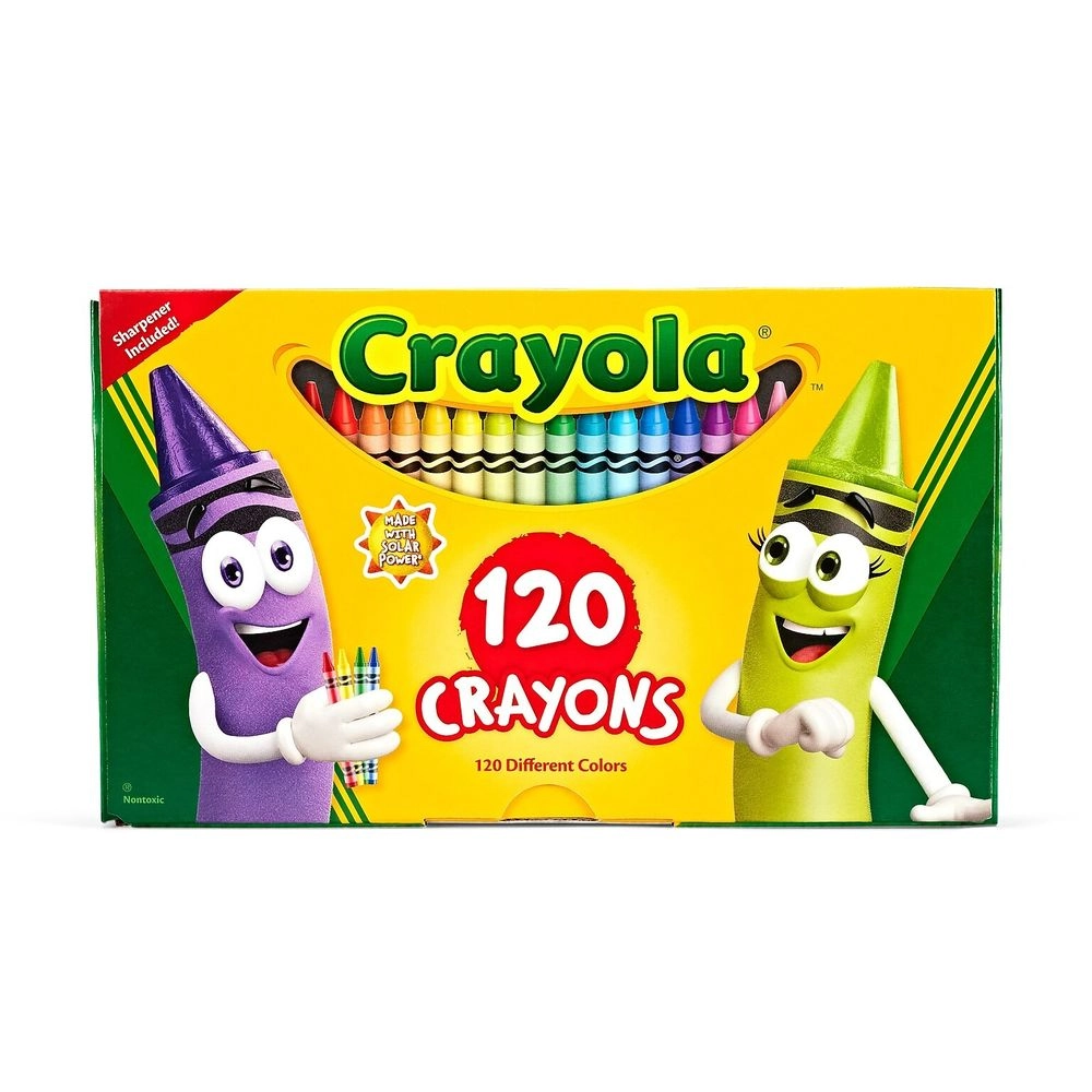 Crayola Standard Crayons - 120 Pcs