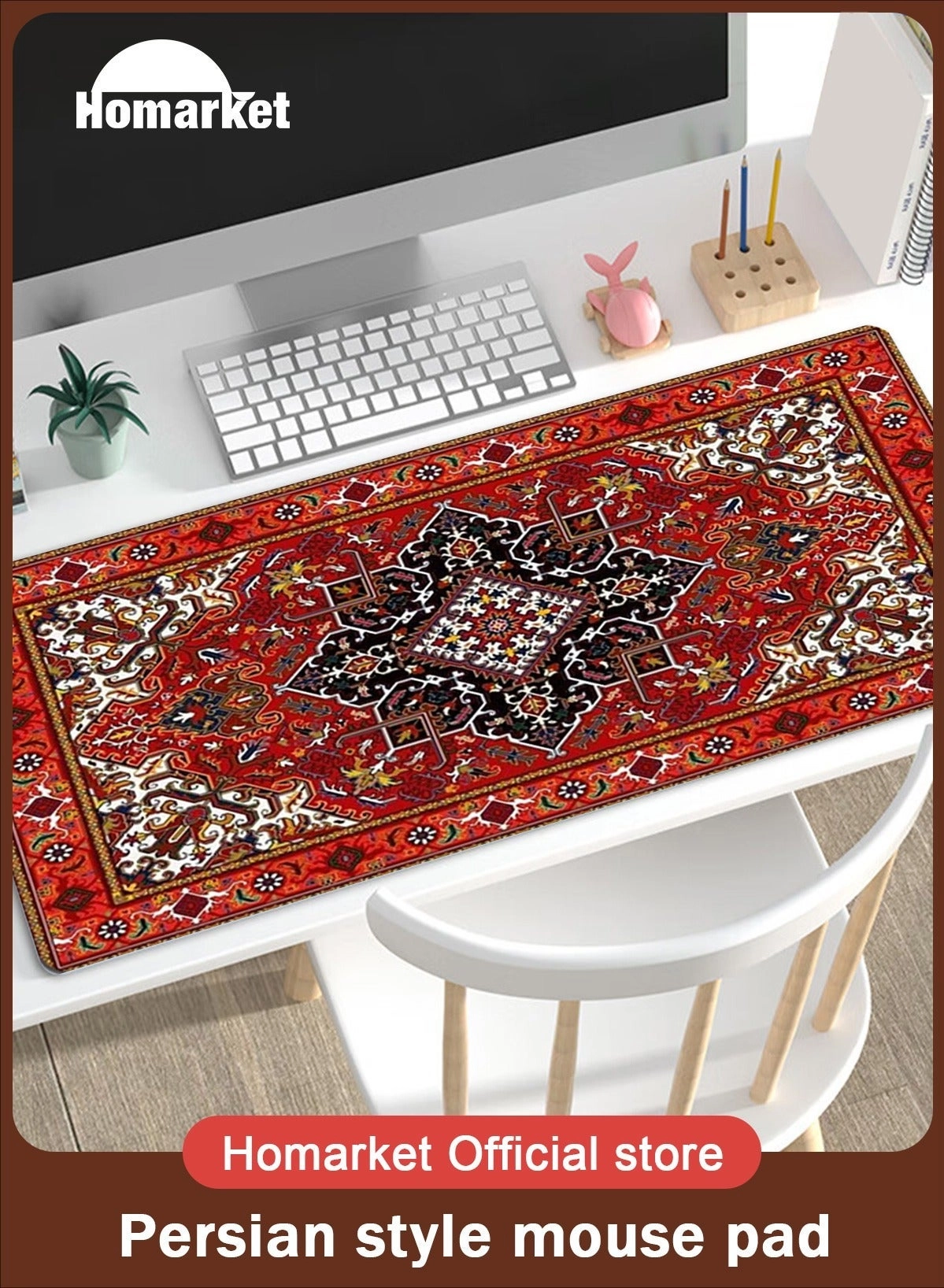 HomarKet Pattern Extended Mouse Pad Gaming - 90x40 cm