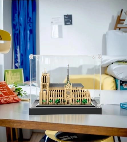 Acrylic Display Case for Lego Architecture Notre-Dame de Paris 21061