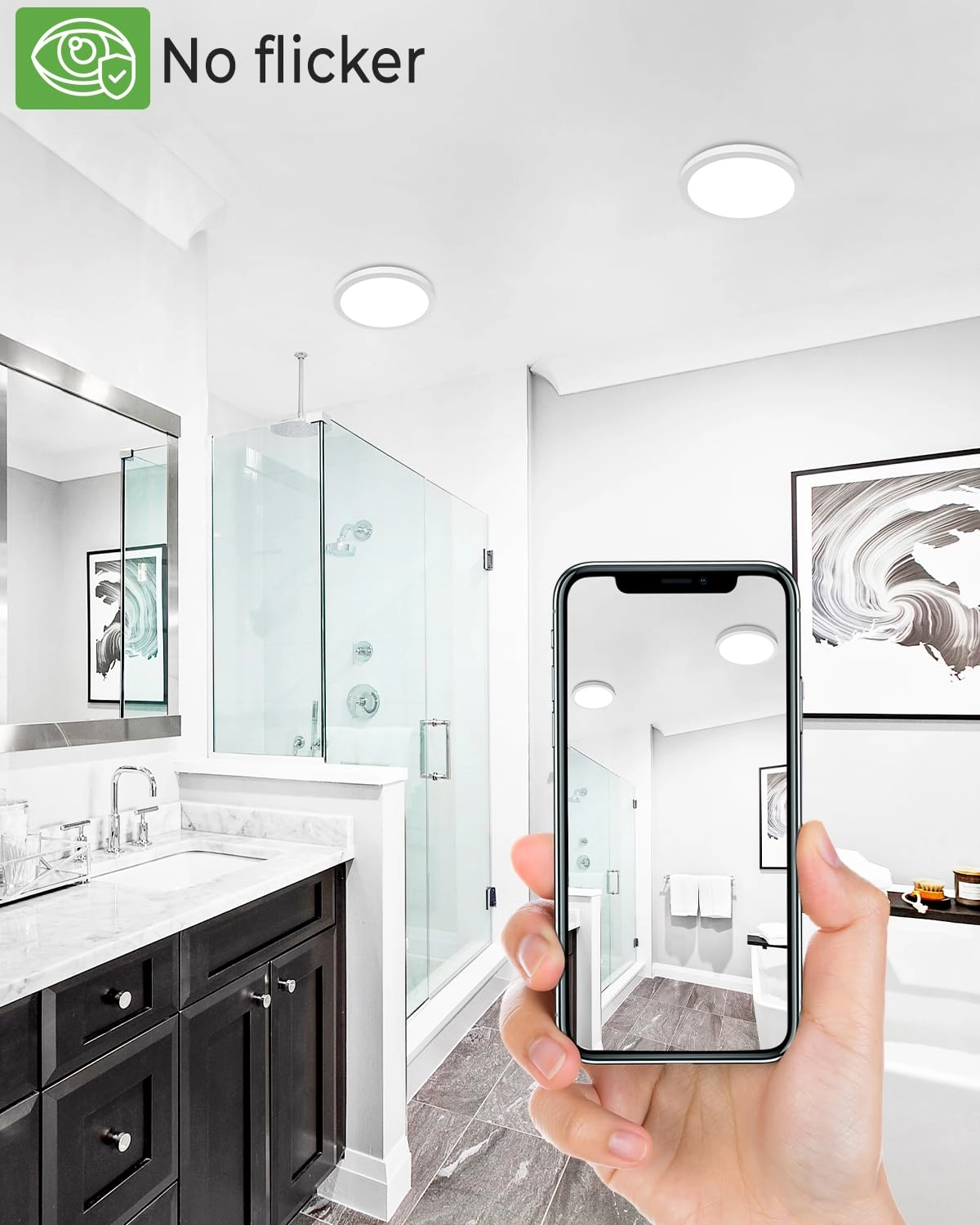 LED Ceiling Light - 3000/4000/6500K Pack
