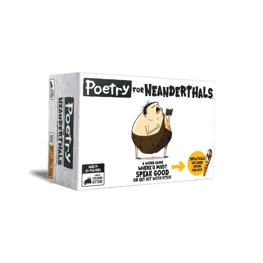 Exploding Kittens Poetry For Neanderthals - Card Game