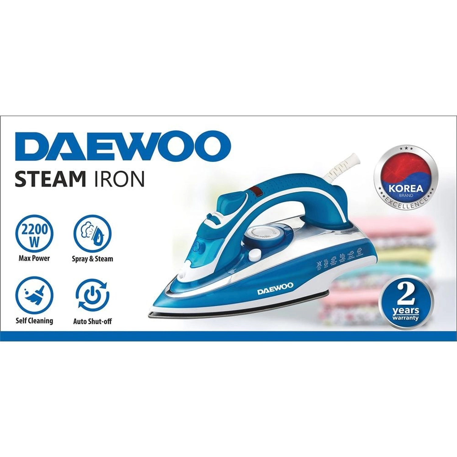 DSI2028W - Steam Iron 2200W 310ml