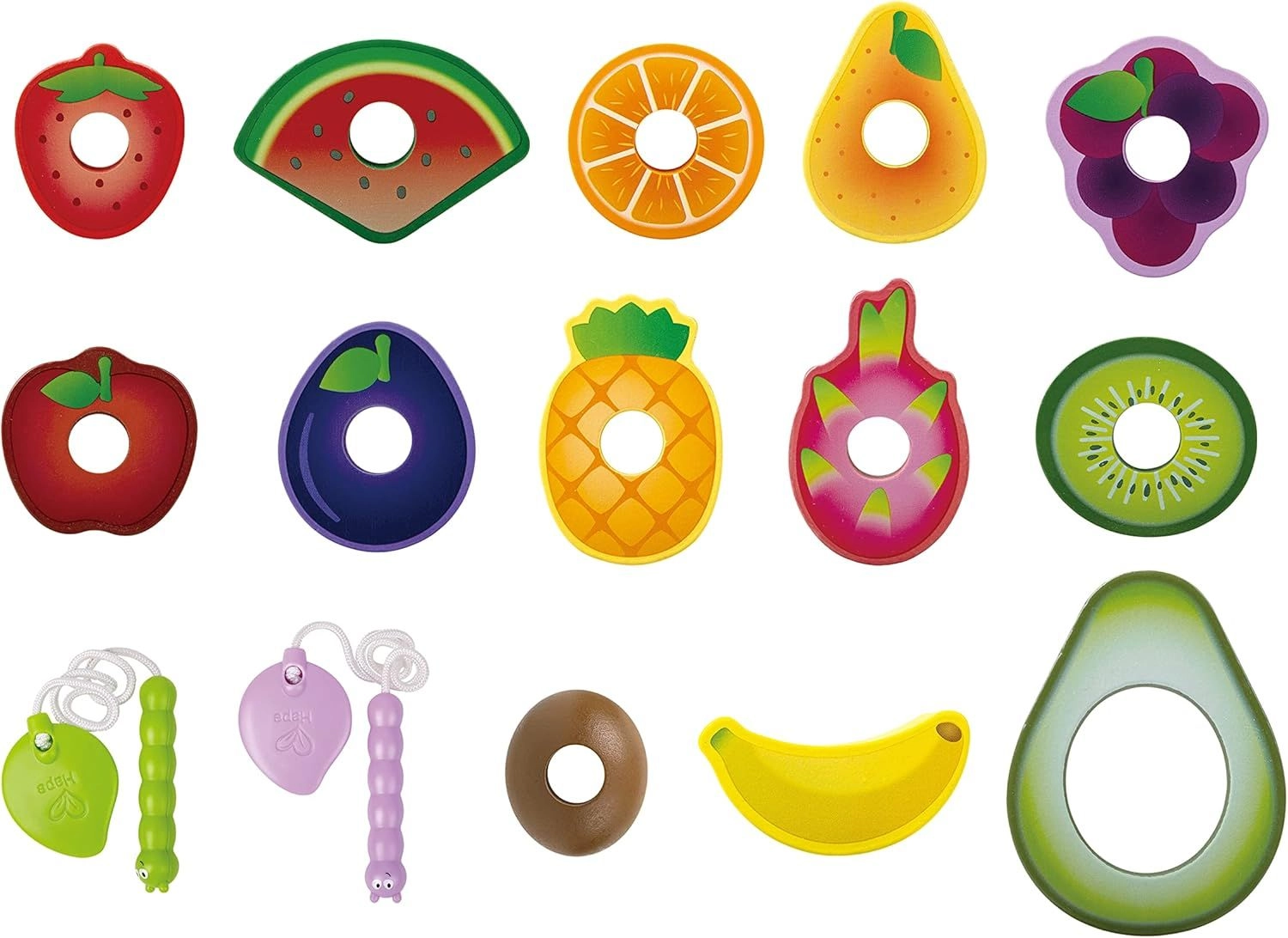 Caterpillar Fruit Feast Set - 18 Months 13 pieces