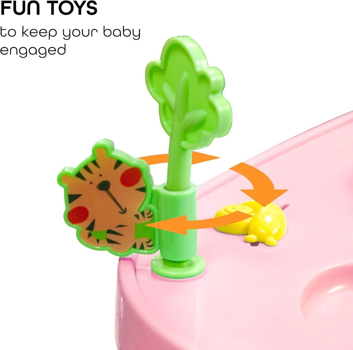 Baby Push Activity Walker - Blue 6 months & above